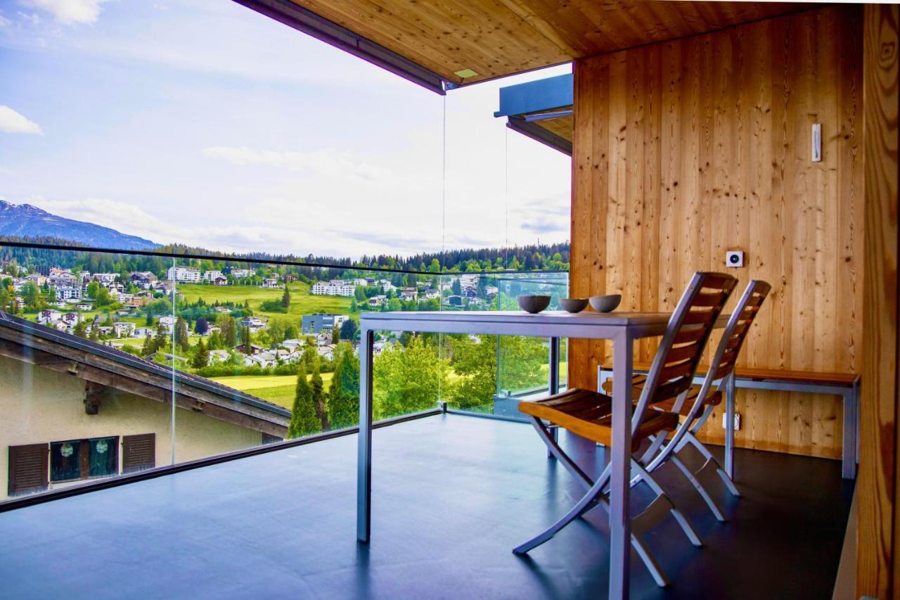 Ferienwohnung Crap Ner Flims Exterior foto